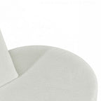 Modern Curved Sectional Sofa with Pearl Upholstery, High-Density Foam, 5-Seater for Living Room