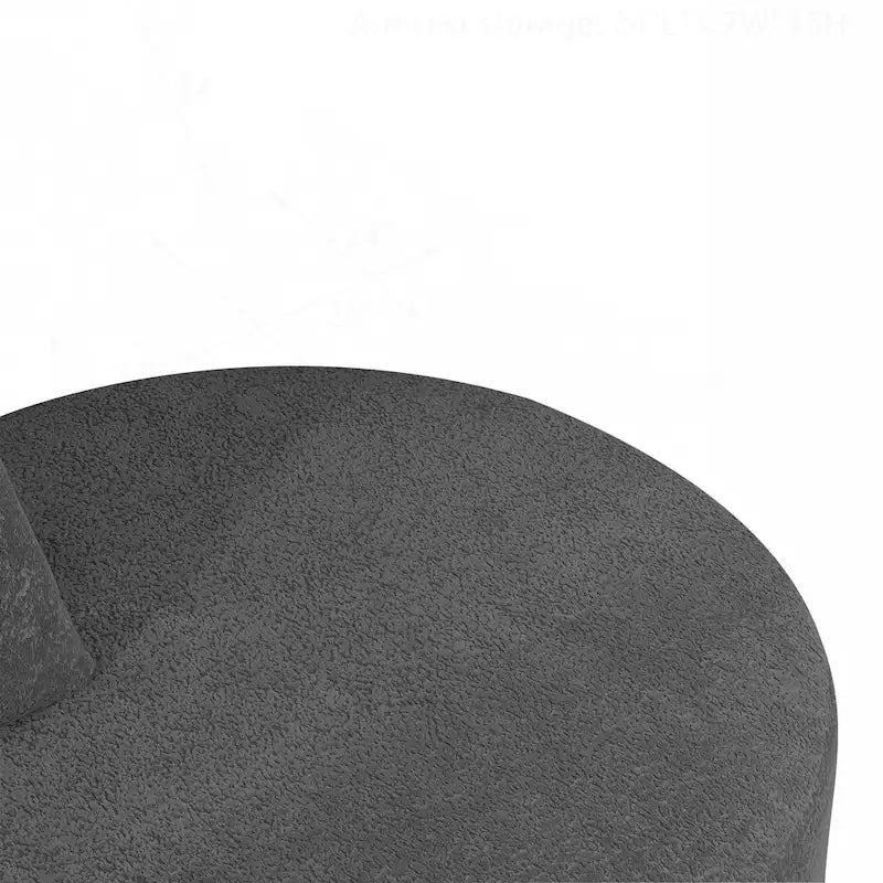 Modern Curved Sectional Sofa with Pearl Upholstery, High-Density Foam, 5-Seater for Living Room