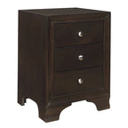 19-Inch Nightstand with 3 Drawers