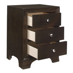 19-Inch Nightstand with 3 Drawers