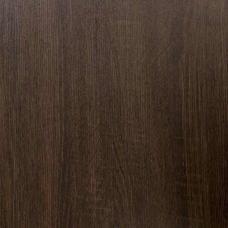 40-Inch Mission Style Coffee Table with 2 Wicker Storage Baskets, MDF Laminate, Wood Grain Design