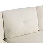 88-Inch Convertible Sectional Sleeper Sofa Bed with Storage Ottoman, USB Ports, Chenille Fabric for Living Room