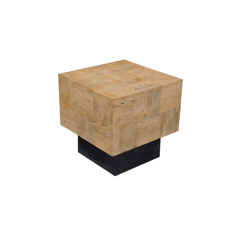 Caden Modern Solid Wood Side Table