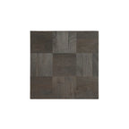 Modern Handcrafted Solid Mango Wood Side Table with Neutral Finish, Clean Lines for Living Room