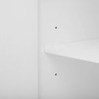 Modern 4-Door Sideboard with 3 Adjustable Shelves - MDF Storage Cabinet for Dining Room Kitchen - Elegant Design