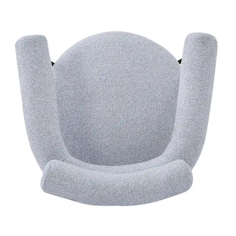 Modern Fabric Dining Chairs with Metal Legs - Set of 2/4, Upholstered Arm Chairs, 265 lbs Capacity